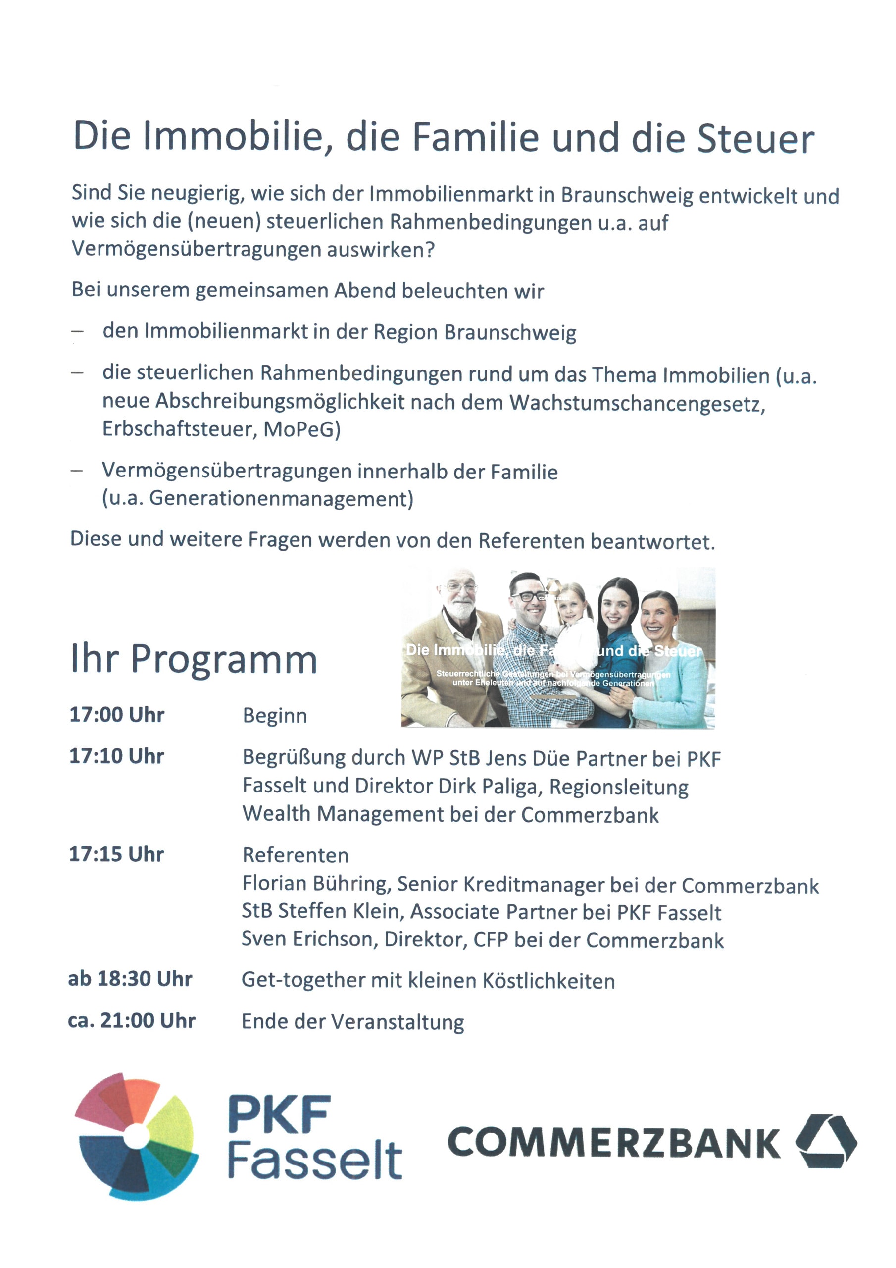 PKF Fasselt - Immobilie, Familie und Steuern