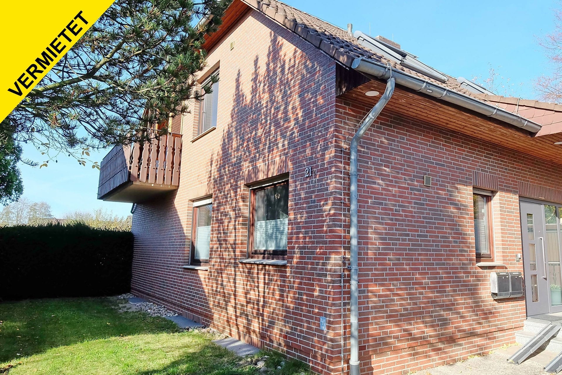 Braunschweig Stöckheim Dachgeschosswohnung mit Einbauküche und Stellplatz